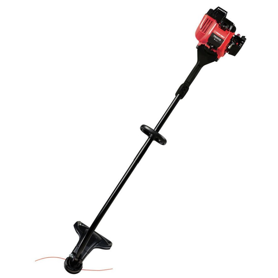 Outdoor Power Tools & Equipment Troy-Bilt String Trimmers | Troy-Bilt Tb25Cb 25Cc 16 In. Gas Curved Shaft String Trimmer