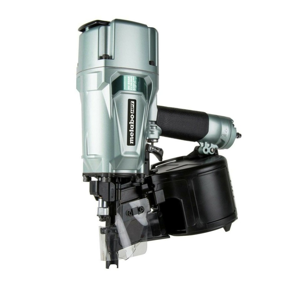 Air Tools And Equipment Metabo HPT Nail Guns | Metabo Hpt Nv83A5M Brushed 3-1/4 In. Coil Framing Nailer