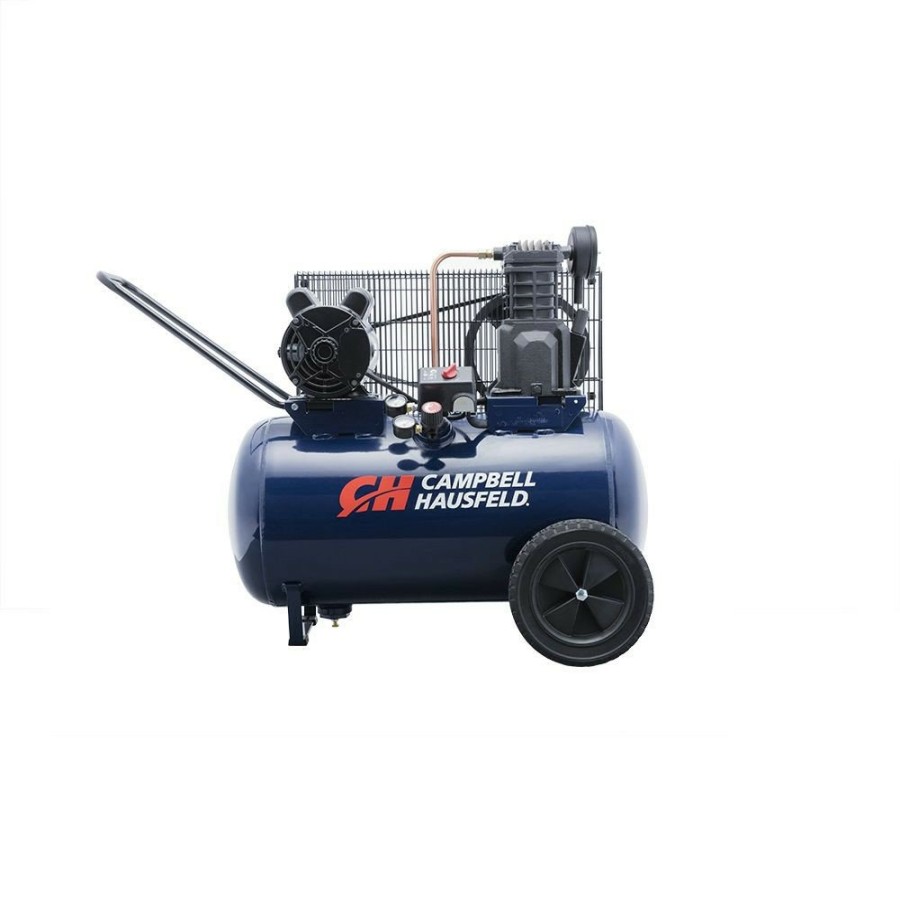 Air Tools And Equipment Campbell Hausfeld Portable Air Compressors | Campbell Hausfeld Vt6290 2.0 Hp 20 Gallon Oil-Lube Wheeled Horizontal Air Compressor