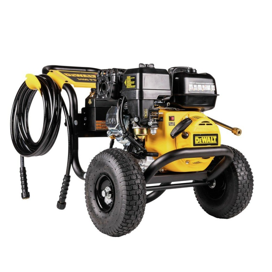 Outdoor Power Tools & Equipment Dewalt | Dewalt 61110S 3400 Psi At 2.5 Gpm Cold Water Gas Pressure Washer With Electric Start