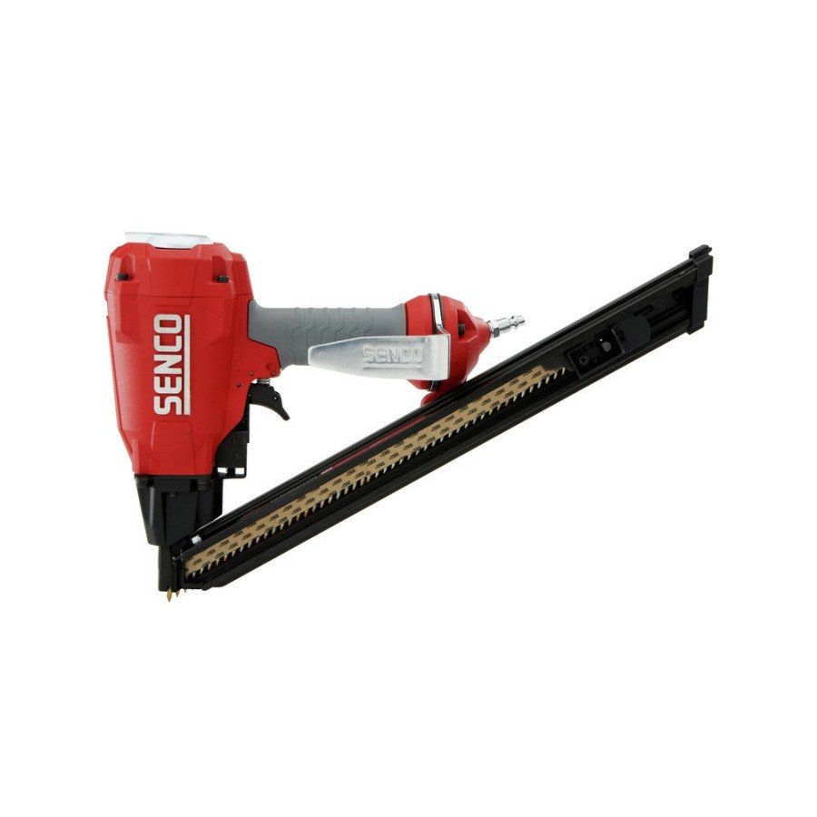 Power Tools SENCO Nailers | Senco Jn91H2 1-1/2 In. Metal Connector Nailer With Extended Magazine