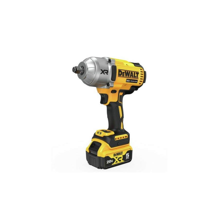 Power Tools Dewalt | Dewalt Dcf900P1 20V Max Xr Brushless Lithium-Ion 1/2 In. Cordless High Torque Impact Wrench Kit With Hog Ring Anvil (5 Ah)