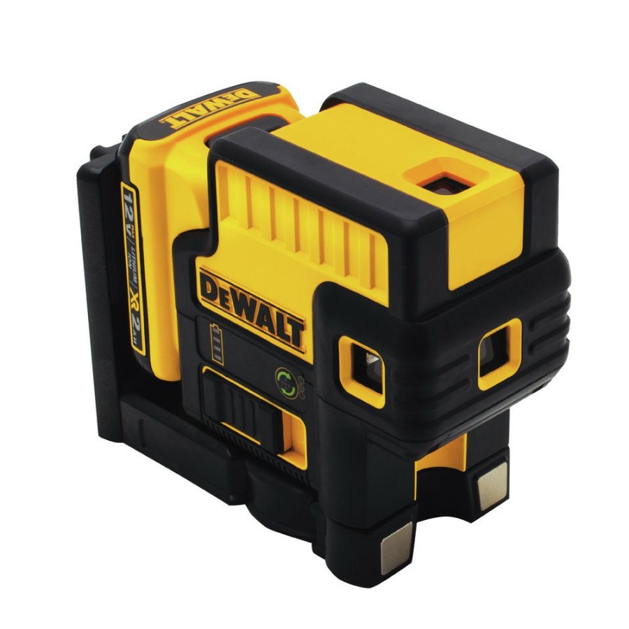 Hand Tools Dewalt Rotary Lasers | Dewalt Dw085Lg 12V Max 5 Spot Green Laser