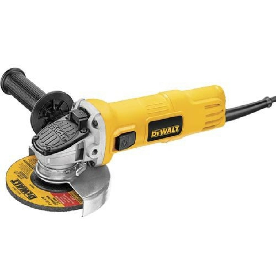 Power Tools Dewalt Angle Grinders | Factory Reconditioned Dewalt Dwe4011R 4-1/2 In. 12,000 Rpm 7.0 Amp Angle Grinder With One-Touch Guard