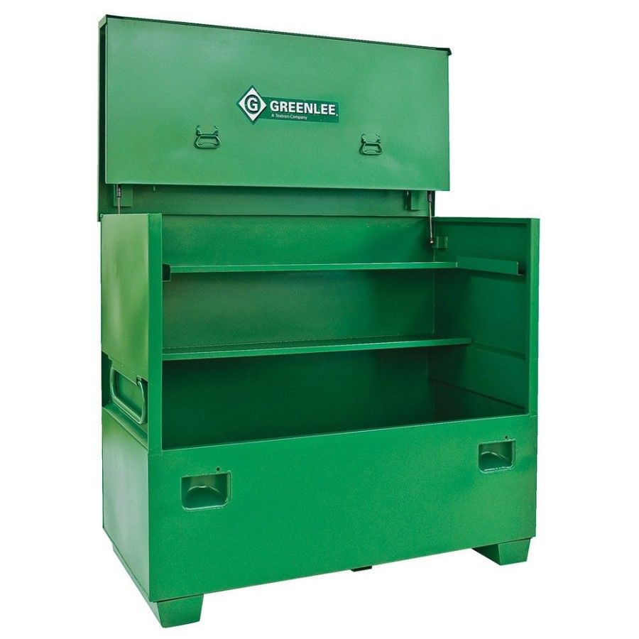 Tool Storage Greenlee On Site Chests | Greenlee 50350579 50 Cu-Ft. 60 X 30 X 48 In. Flat Top Storage Box