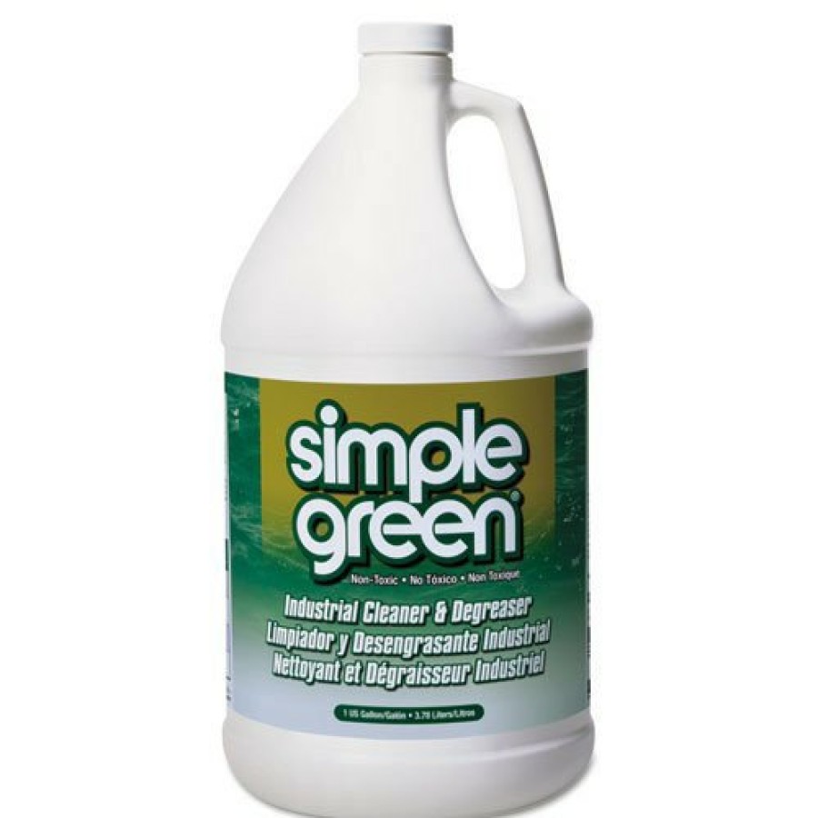 Facility Maintenance & Supplies Simple Green Cleaners | Simple Green 2710200613005 1-Gallon Concentrated Industrial Cleaner And Degreaser (6/Carton)