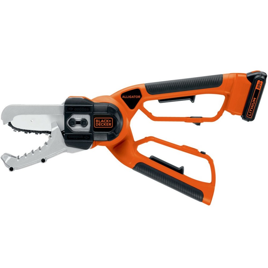 Outdoor Power Tools & Equipment Black & Decker | Black & Decker Llp120 20V Max Lithium-Ion Cordless Alligator Lopper Kit (1.5 Ah)