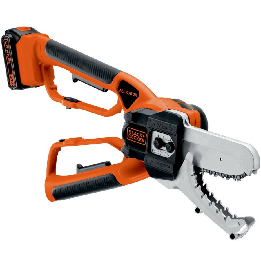 Outdoor Power Tools & Equipment Black & Decker | Black & Decker Llp120 20V Max Lithium-Ion Cordless Alligator Lopper Kit (1.5 Ah)