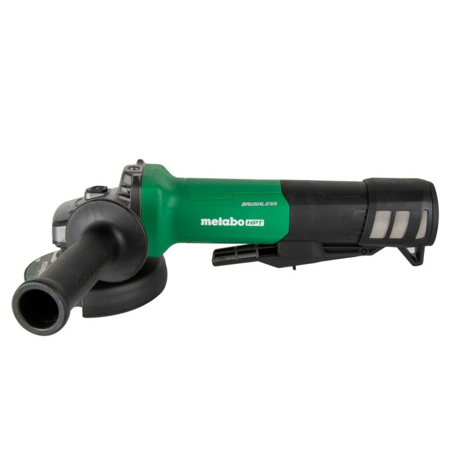 Power Tools Metabo HPT Angle Grinders | Metabo Hpt G12Byeq2M 120V 12 Amp Ac Brushless 4-1/2 In. Corded Paddle Switch Disc Grinder