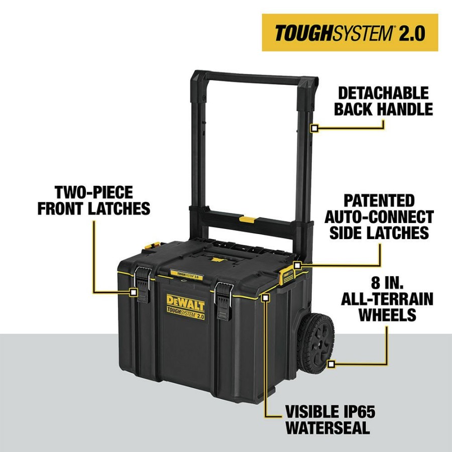 Tool Storage Dewalt | Dewalt Dwst08450 Toughsystem 2.0 Rolling Toolbox