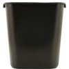 Facility Maintenance & Supplies Rubbermaid Commercial | Rubbermaid Commercial Fg295600Bla 7-Gallon Rectangular Deskside Wastebasket - Black