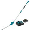 Outdoor Power Tools & Equipment Makita Hedge Trimmers | Makita Xnu05Sm1 18V Lxt Lithium-Ion 18 In. Cordless Telescoping Articulating Pole Hedge Trimmer Kit (4 Ah)