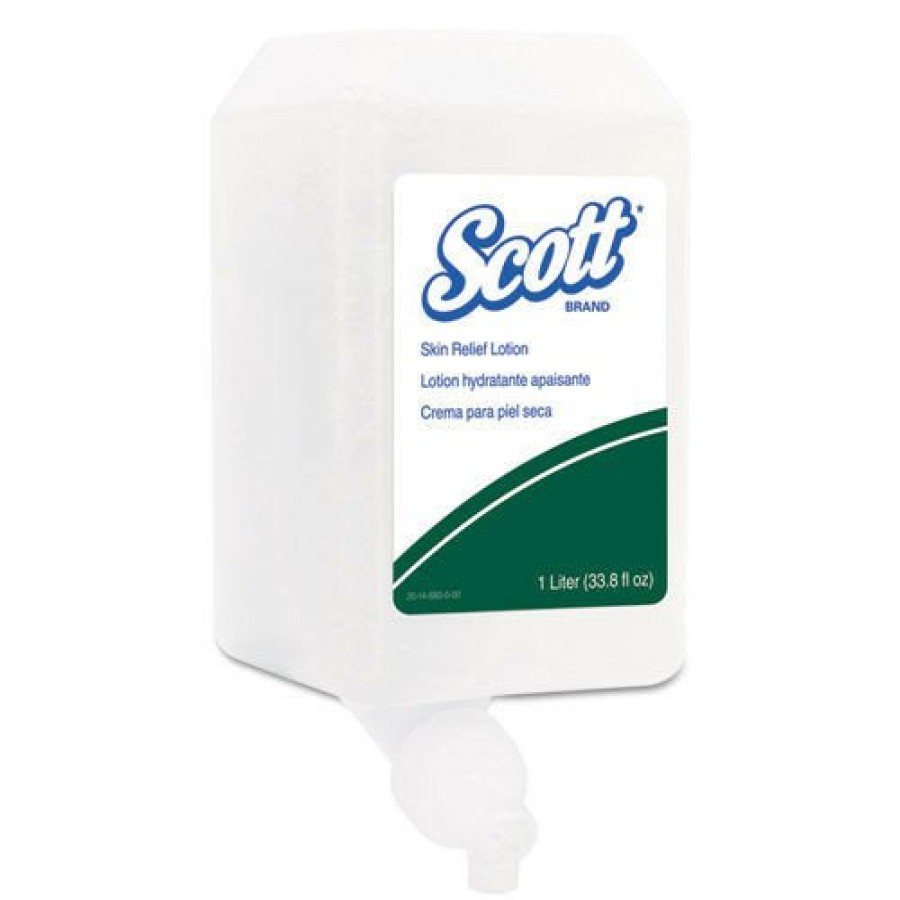 Facility Maintenance & Supplies Scott Hand Sanitizers | Scott Kcc 35365Ct 1 L Fragrance Free Skin Relief Lotion (6/Carton)