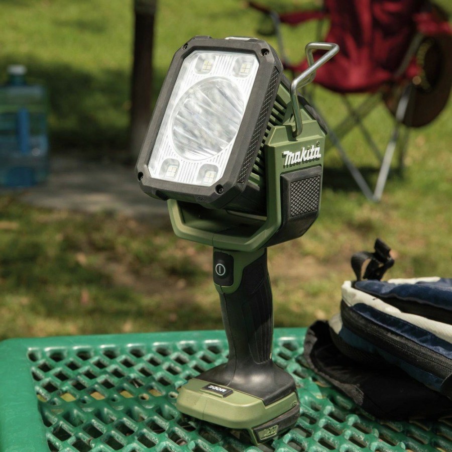 Lighting Makita | Makita Adml812 Outdoor Adventure 18V Lxt Lithium-Ion Cordless L.E.D. Flashlight / Spotlight (Tool Only)