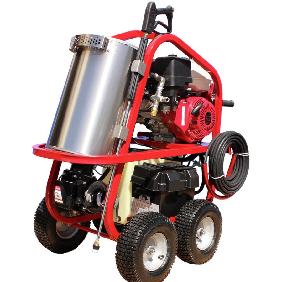 Outdoor Power Tools & Equipment Pressure-Pro | Pressure-Pro Sh40004Hh Sh Dirt Laser Professional 4000 Psi 3.5 Gpm Gas Pressure Washer With Electric Start, Honda Gx 390 Engine, And Steam