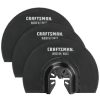 Power Tool Accessories Craftsman | Craftsman Cmao113-3 Bi-Metal Oscillating Tool Blade (3/Pack)