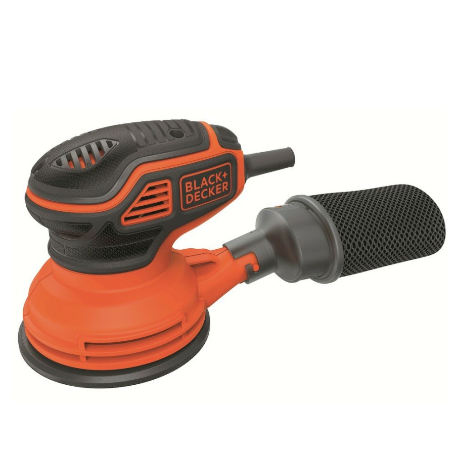 Power Tools Black & Decker Random Orbital Sanders | Black & Decker Bdero600 120V 2.4 Amp Brushed 5 In. Electric Random Orbit Sander