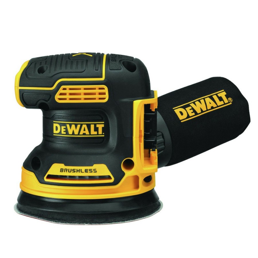 Power Tools Dewalt Random Orbital Sanders | Factory Reconditioned Dewalt Dcw210Br 20V Max Xr Brushless Variable-Speed Lithium-Ion 5 In. Random Orbital Sander (Tool Only)