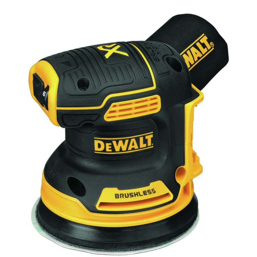 Power Tools Dewalt Random Orbital Sanders | Factory Reconditioned Dewalt Dcw210Br 20V Max Xr Brushless Variable-Speed Lithium-Ion 5 In. Random Orbital Sander (Tool Only)