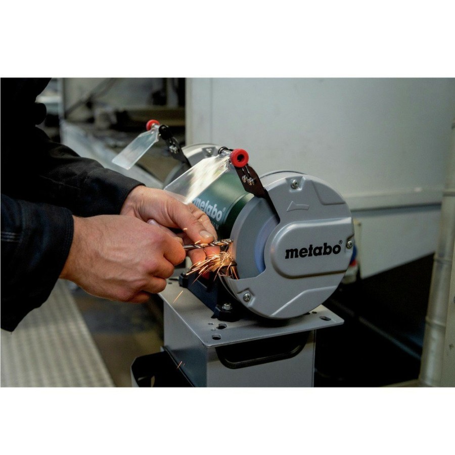 Power Tools Metabo Bench Grinders | Metabo 604150420 Ds 150 M 110V - 120V 370 Watts 3600 Rpm 6 In. Corded Shop Bench Grinder