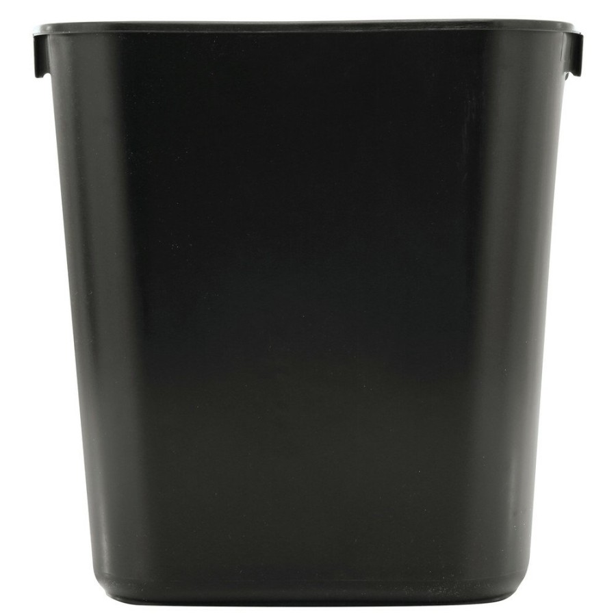 Facility Maintenance & Supplies Rubbermaid Commercial | Rubbermaid Commercial Fg295500Bla 3.5-Gallon Rectangular Deskside Wastebasket - Black