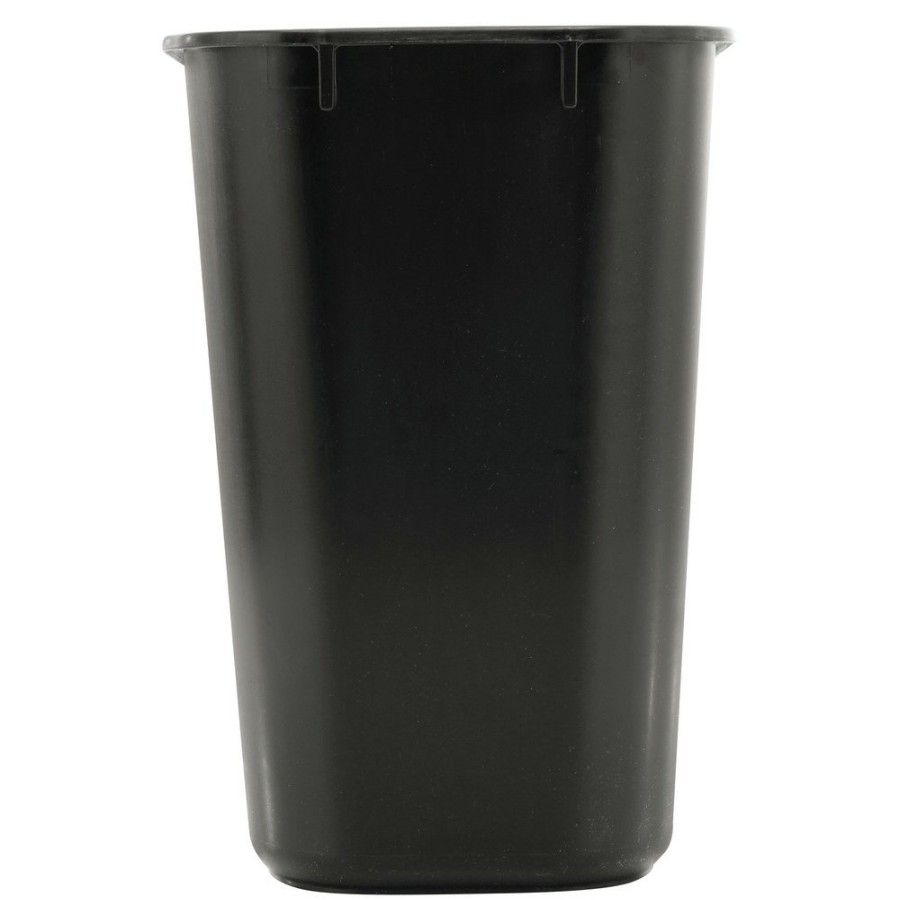 Facility Maintenance & Supplies Rubbermaid Commercial | Rubbermaid Commercial Fg295500Bla 3.5-Gallon Rectangular Deskside Wastebasket - Black