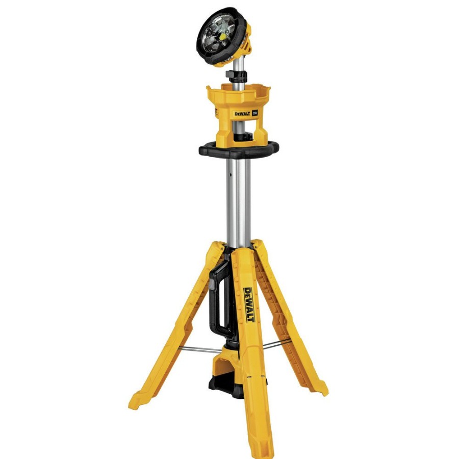 Lighting Dewalt | Dewalt Dcl079B 20V Max Lithium-Ion Cordless Tripod Light (Tool Only)