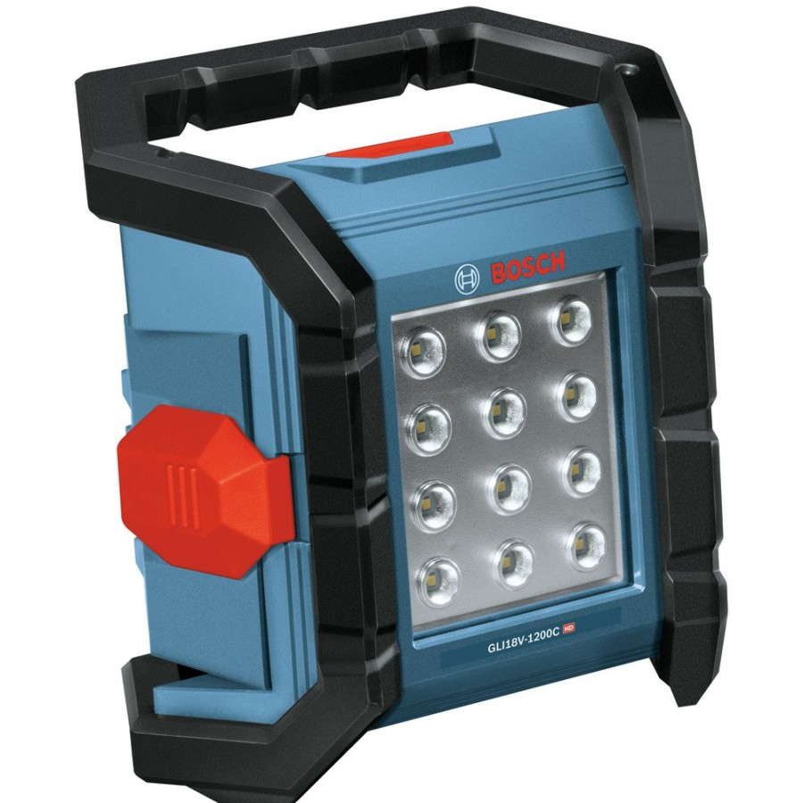 Lighting Bosch | Factory Reconditioned Bosch Gli18V-1200Cn-Rt 18V Connected Led Floodlight (Tool Only)