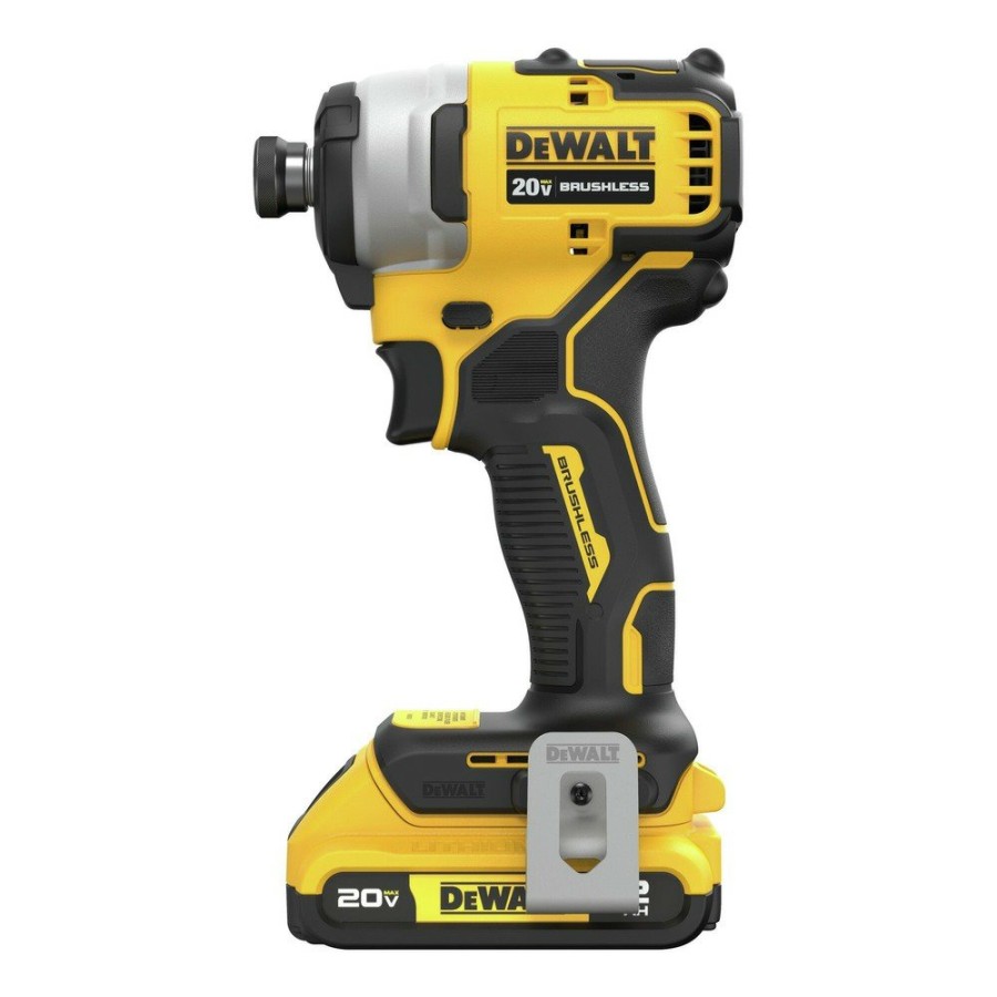 Power Tools Dewalt Impact Drivers | Dewalt Dcf809D1 20V Max Atomic Brushless Compact Lithium-Ion 1/4 In. Cordless Impact Drill Driver Kit (2 Ah)