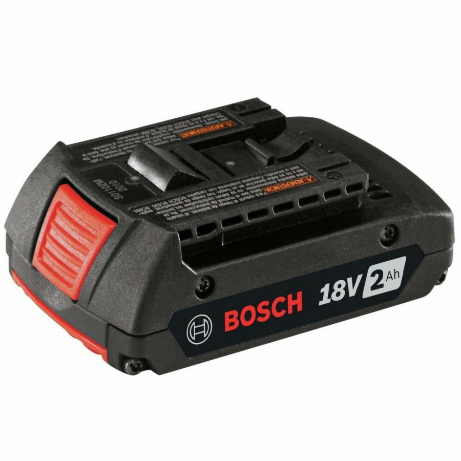 Batteries & Chargers Bosch | Bosch Bat612 18V 2 Ah Lithium-Ion Slimpack Battery