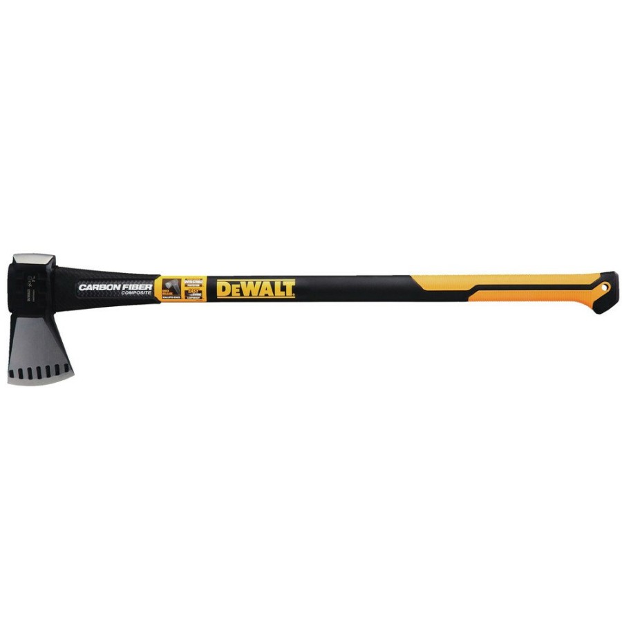 Outdoor Power Tools & Equipment Dewalt Axes | Dewalt Dwht56033 4.5 Lbs. Exo-Core Single Bit Axe