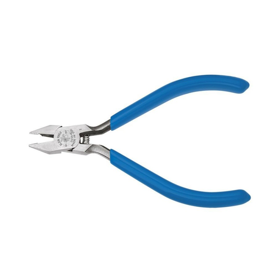 Hand Tools Klein Tools | Klein Tools D230-4C 4 In. Semi-Flush Design Diagonal Cutting Electronics Pliers