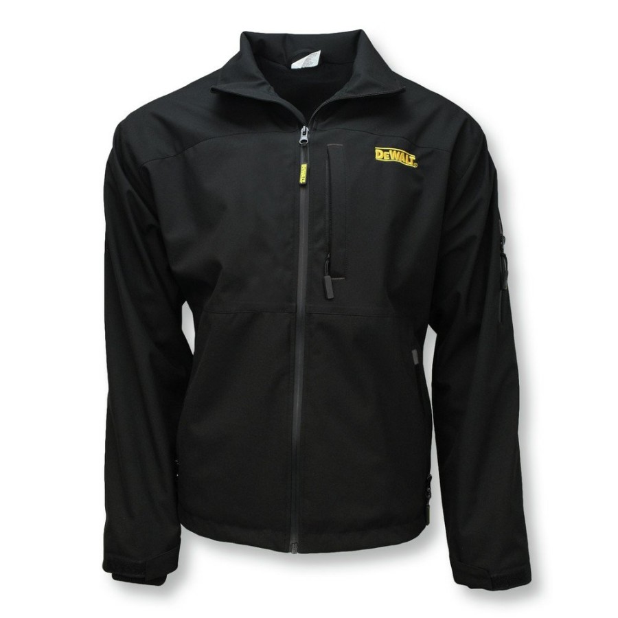 Clothing And Gear Dewalt Heated Jackets | Dewalt Dchj090Bb-M Structured Soft Shell Heated Jacket (Jacket Only) - Medium, Black