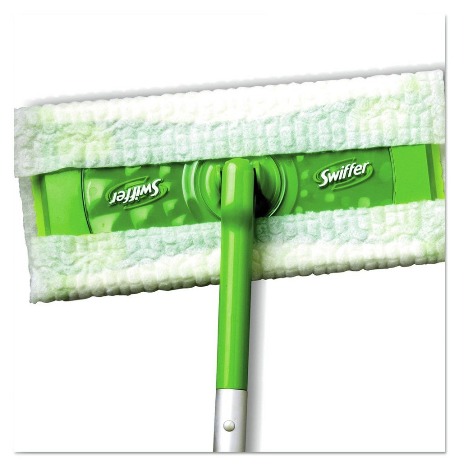 Facility Maintenance & Supplies Swiffer Cleaning Tools | Swiffer 33407 10-5/8 In. X 8 In. Dry Refill Cloths - White (32/Box)