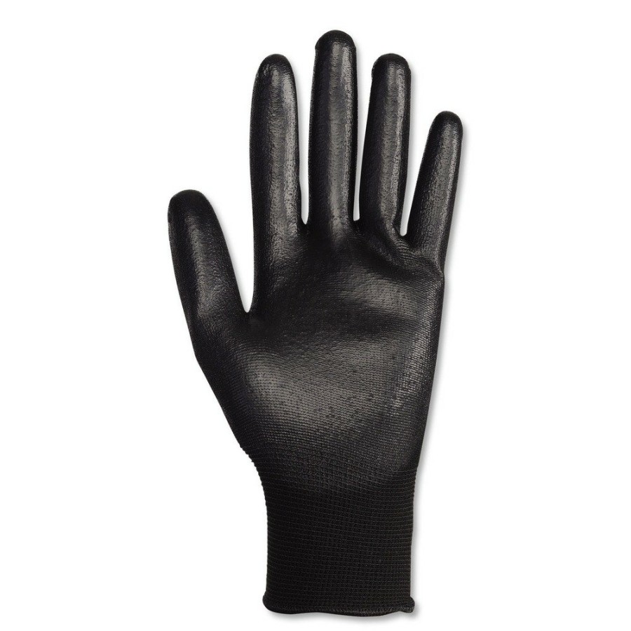 Safety Equipment KleenGuard | Kleenguard 13837 G40 Polyurethane Coated Multi-Purpose Gloves - Small, Black (60/Carton)