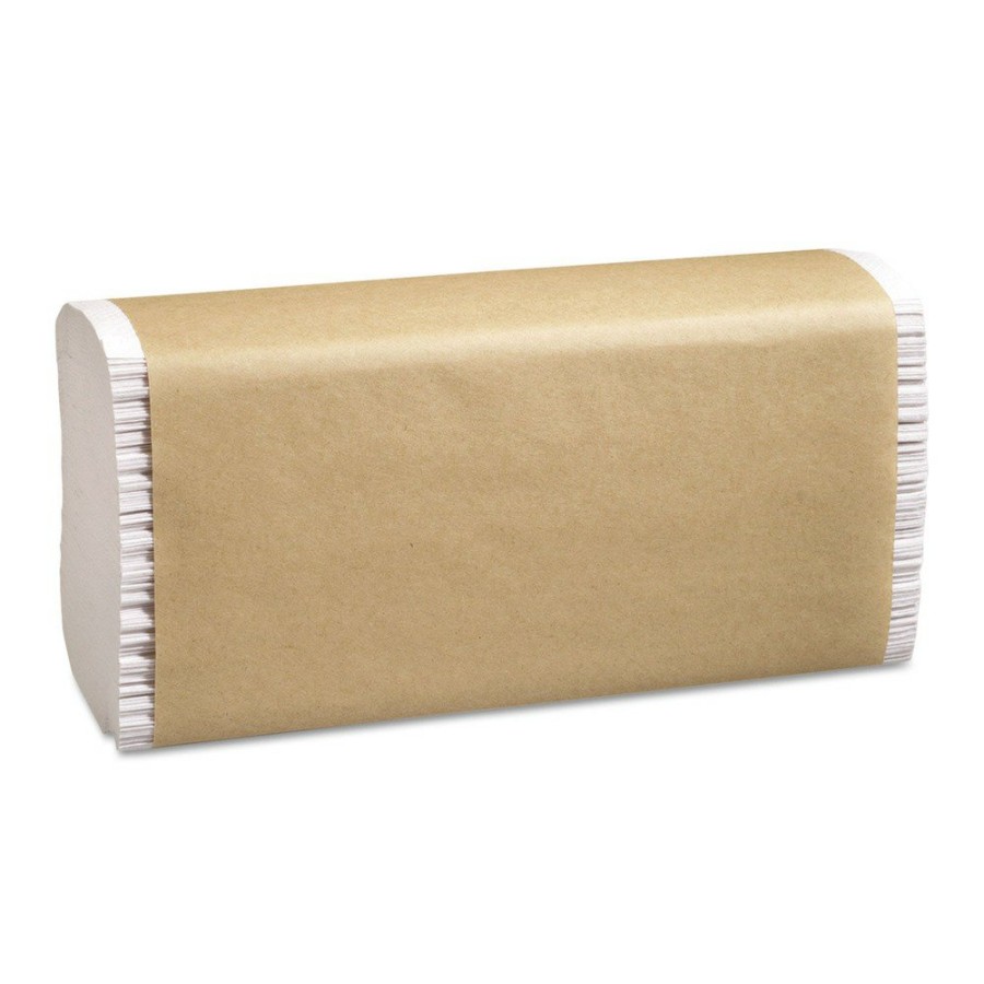 Facility Maintenance & Supplies Marcal PRO | Marcal Pro P200B 9-1/4 In. X 9-1/2 In. Multi-Fold 100% Recycled Folded Paper Towels - White (4000/Carton)