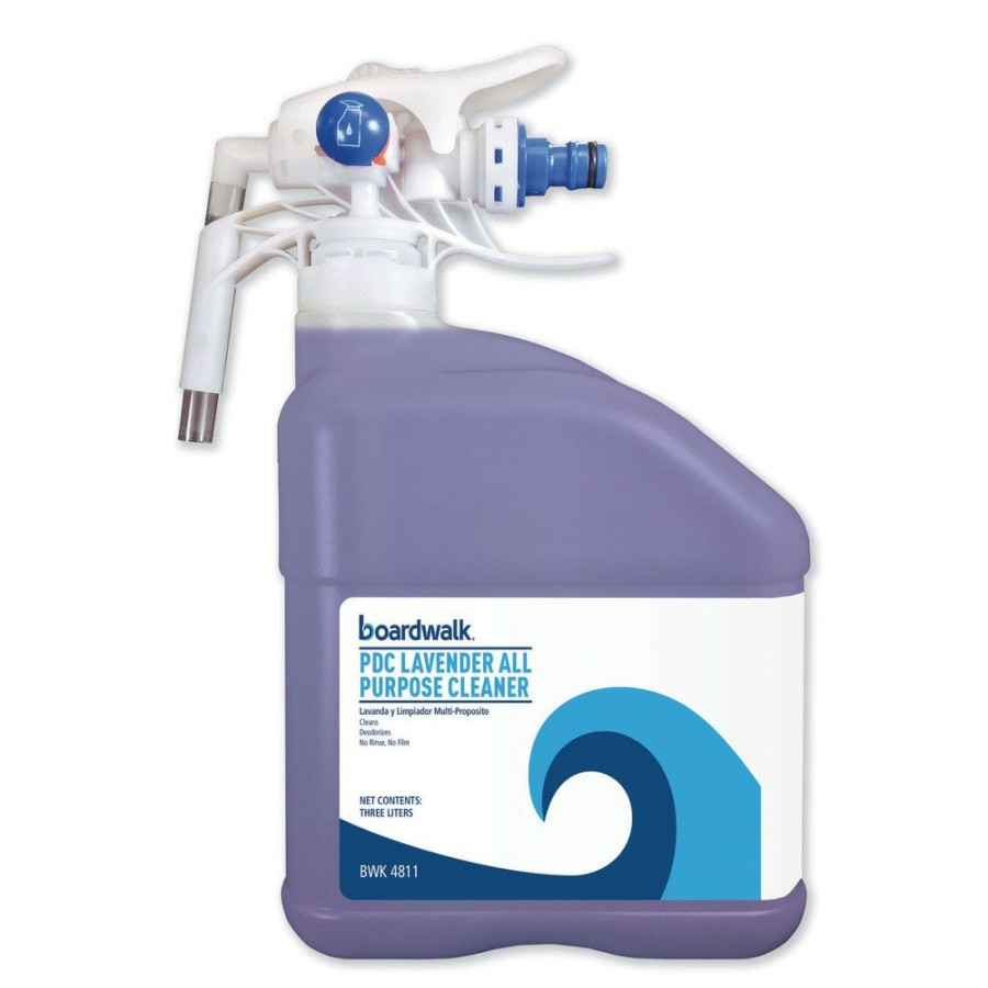 Facility Maintenance & Supplies Boardwalk Cleaners | Boardwalk Bwk 4811Ea 3 Liter Pdc All-Purpose Cleaner- Lavender