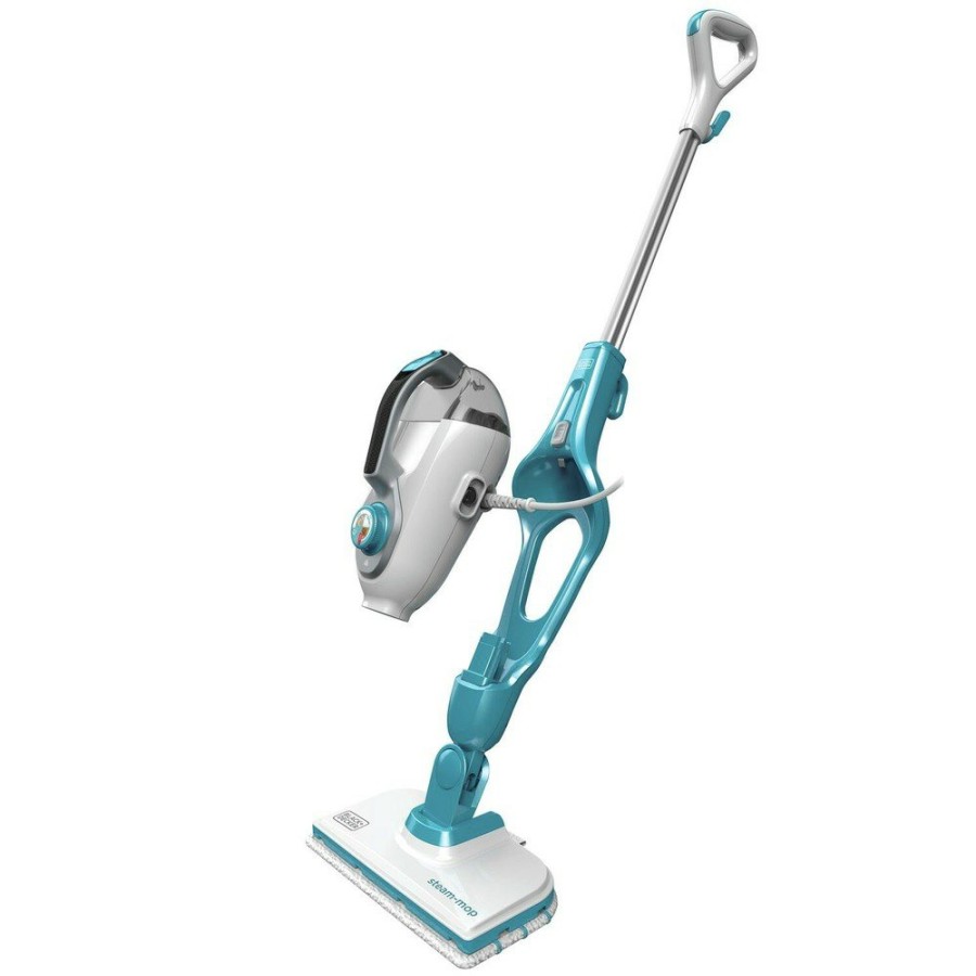 Facility Maintenance & Supplies Black & Decker Cleaning Tools | Black & Decker Hsmc1321 120V Corded 5-In-1 Steam-Mop And Portable Steamer