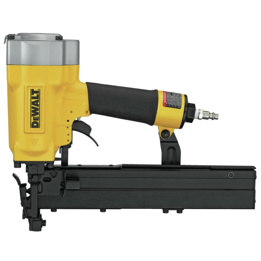 Air Tools And Equipment Dewalt Pneumatic Staplers | Factory Reconditioned Dewalt Dw451S2R 16-Gauge Wide Crown Lathing Stapler