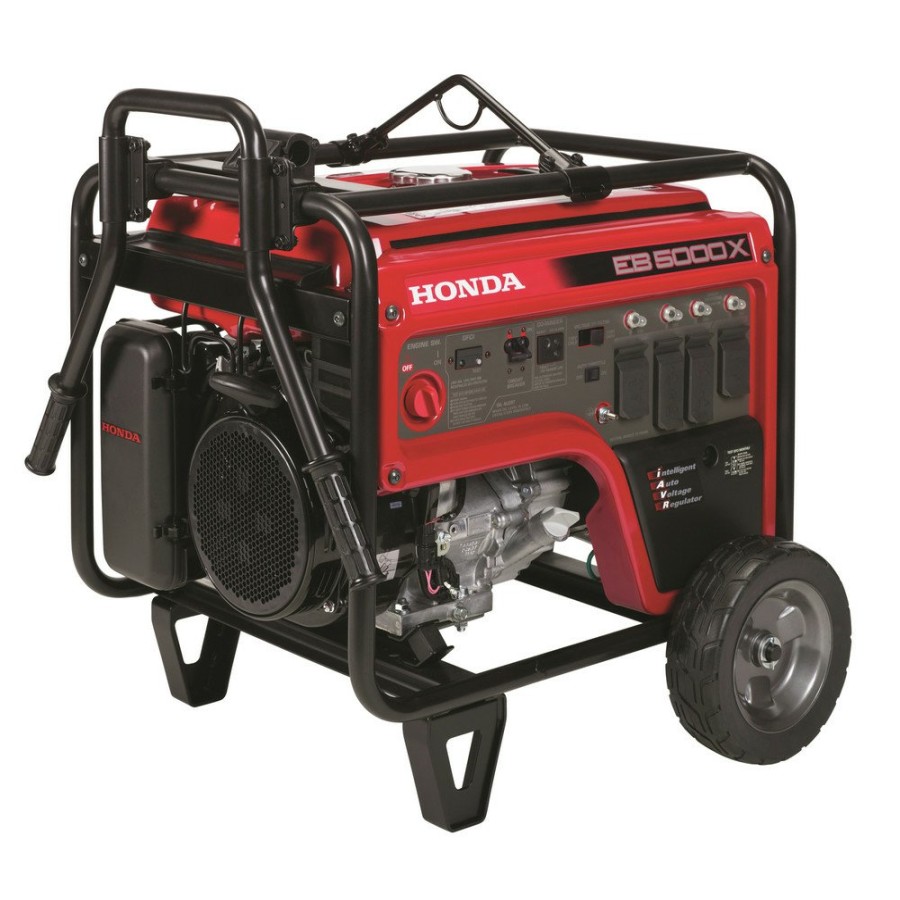 Power Generators Honda | Honda 664310 Eb5000X3 120/240V 5000-Watt 6.2 Gallon Portable Generator With Co-Minder