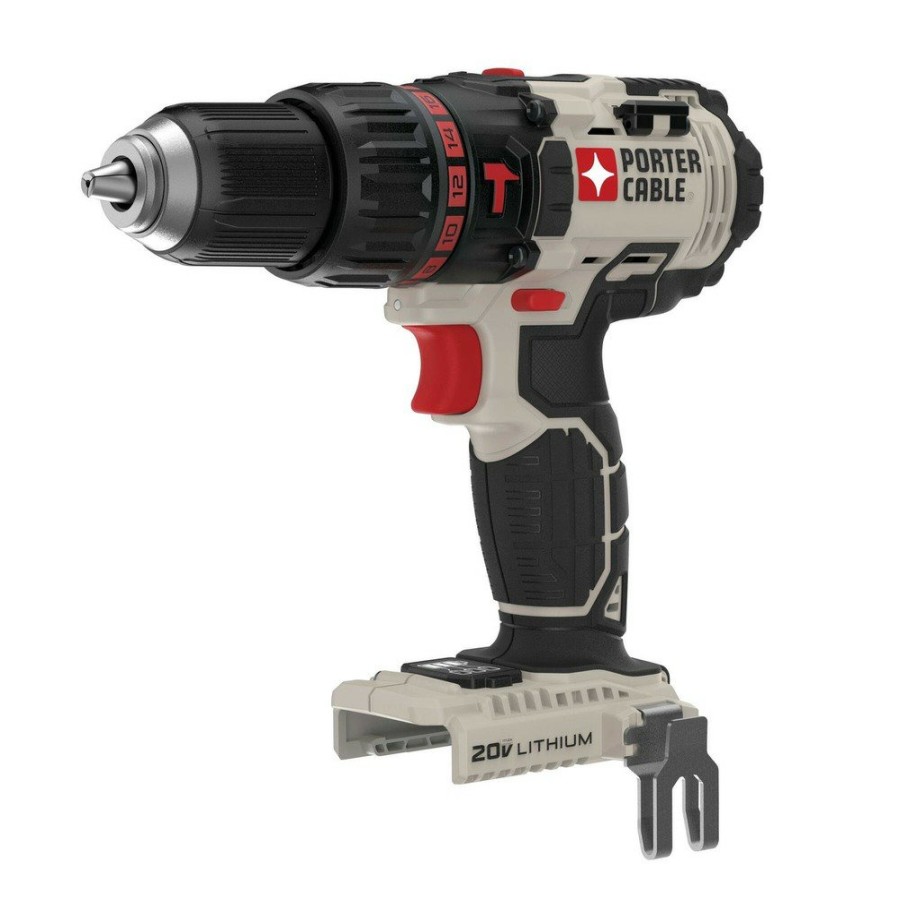 Power Tools Porter-Cable Hammer Drills | Porter-Cable Pcc620B 20V Max Lithium-Ion 2-Speed 1/2 In. Cordless Hammer Drill (Tool Only)