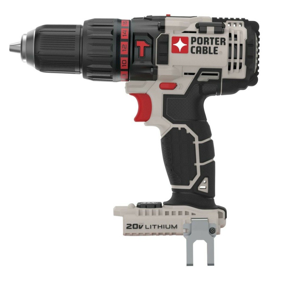 Power Tools Porter-Cable Hammer Drills | Porter-Cable Pcc620B 20V Max Lithium-Ion 2-Speed 1/2 In. Cordless Hammer Drill (Tool Only)