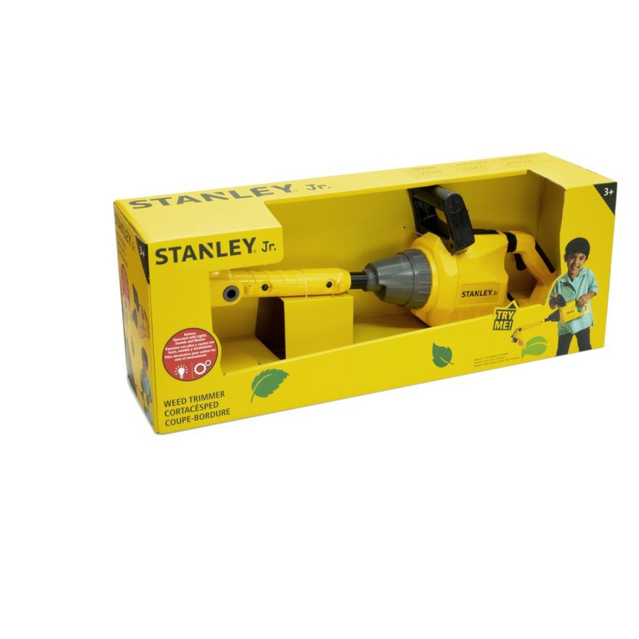 Toys And Games STANLEY Jr. | Stanley Jr. Rp010-Sy Battery Powered Weed Trimmer Toy With 3 Batteries (Aa)