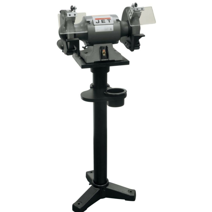 Power Tools JET Bench Grinders | Jet Jbg-8A 115V 8 In. Shop Bench Grinder And Jps-2A Stand