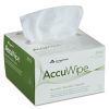 Facility Maintenance & Supplies Georgia Pacific Professional | Georgia Pacific Professional 29712 Accuwipe 4.5 In. X 8.25 In. 1-Ply Recycled Delicate Task Wipers - Unscented, White (60/Carton)