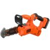 Outdoor Power Tools & Equipment Black & Decker | Black & Decker Bccs320C1 20V Max Lithium-Ion 6 In. Cordless Pruning Chainsaw Kit