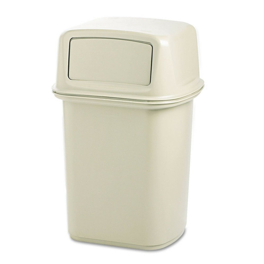 Facility Maintenance & Supplies Rubbermaid Commercial | Rubbermaid Commercial Fg917188Beig Ranger 45-Gallon Fire-Safe Structural Foam Container - Beige