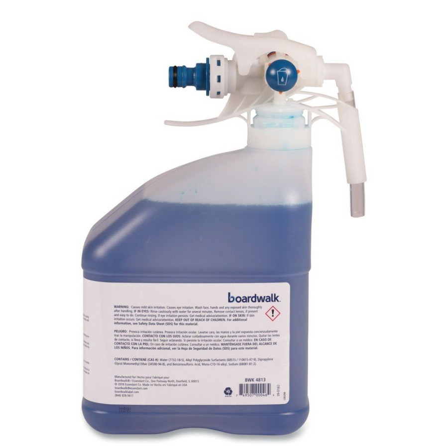 Facility Maintenance & Supplies Boardwalk Cleaners | Boardwalk Bwk 4813Ea 3 Liter Bottle Pdc Glass Cleaner