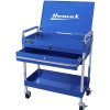 Tool Storage Homak | Homak Bl06030341 1-Drawer Flip-Top Service Cart