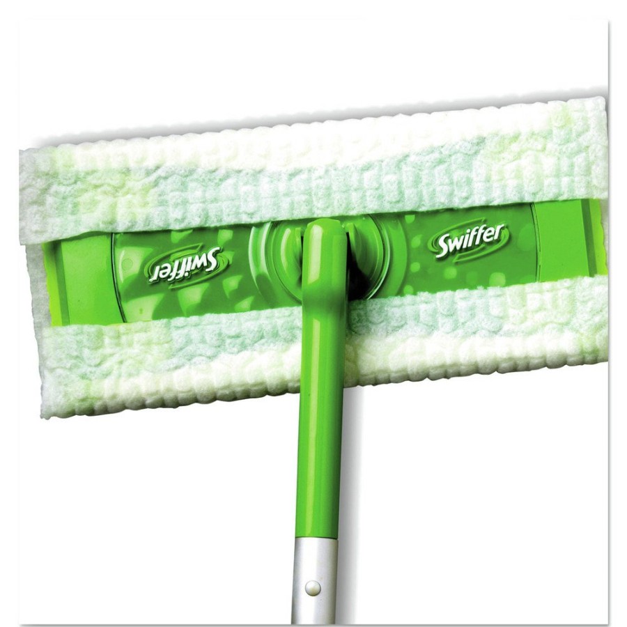 Facility Maintenance & Supplies Swiffer Cleaning Tools | Swiffer 33407Ct 10-5/8 In. X 8 In. Dry Refill Cloths - White (32/Box, 6 Boxes/Carton)